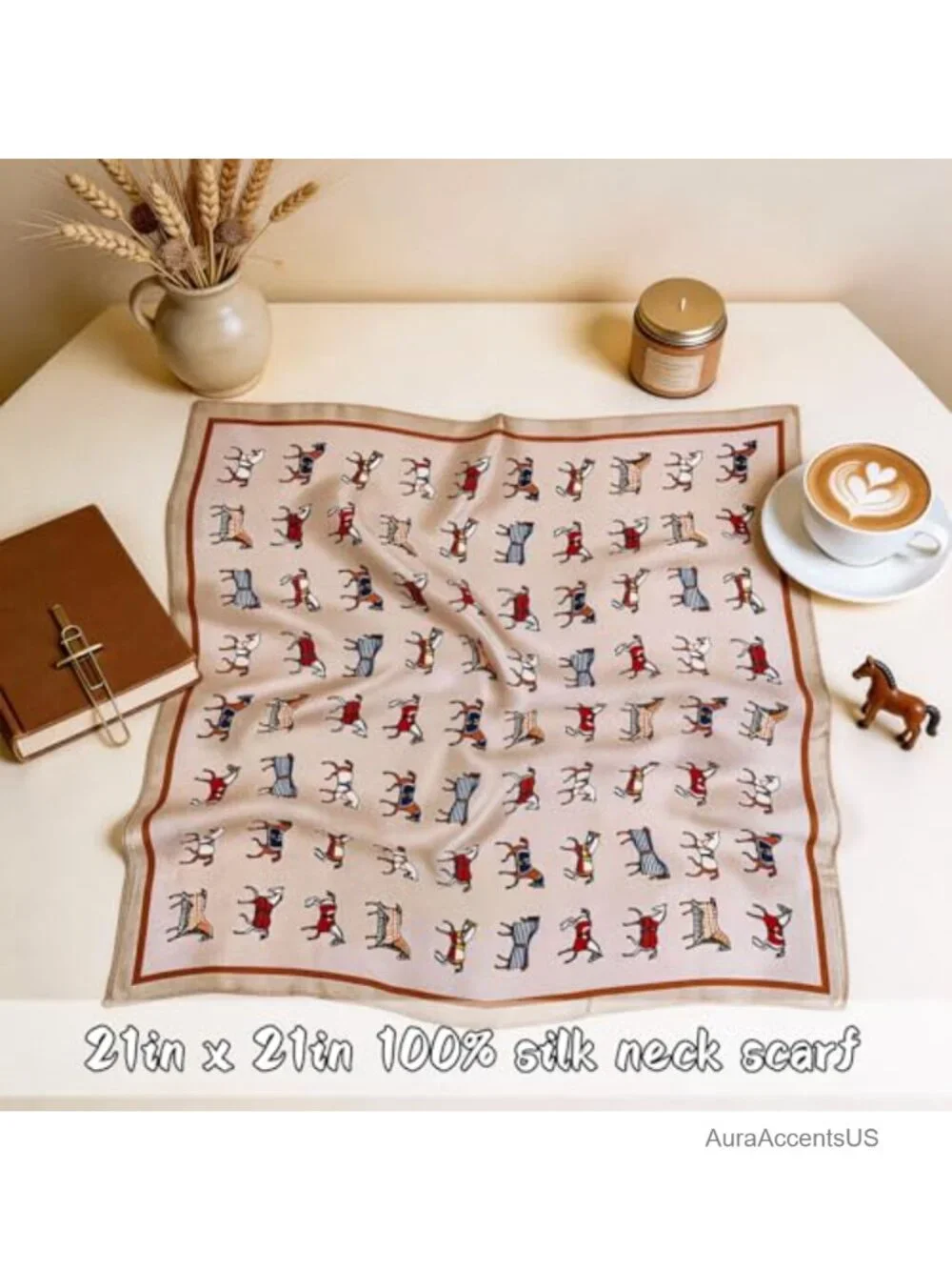 100% Mulberry Silk Scarf 21